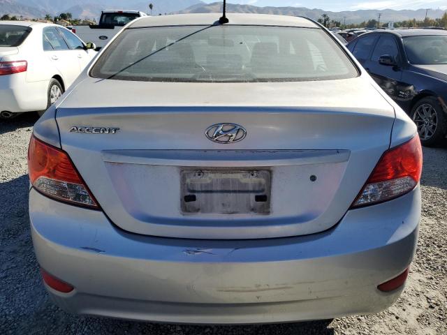 KMHCT4AE3CU201003 - 2012 HYUNDAI ACCENT GLS 银色 照片 6