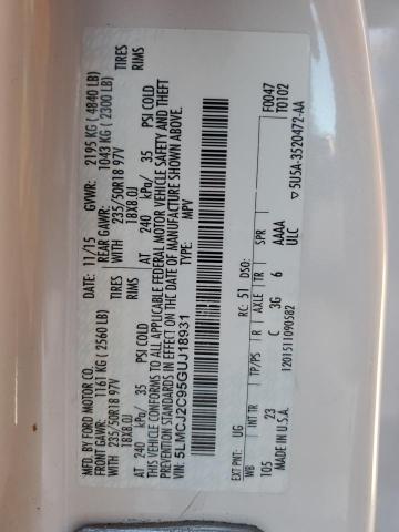 5LMCJ2C95GUJ18931 - 2016 LINCOLN MKC SELECT WHITE photo 23