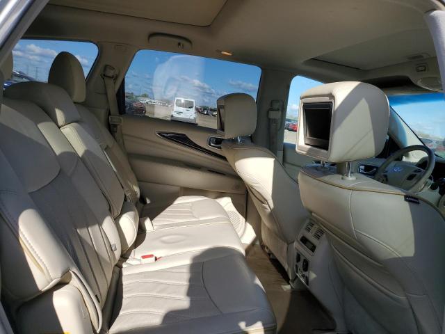 5N1AL0MM7EC552556 - 2014 INFINITI QX60 WHITE photo 10