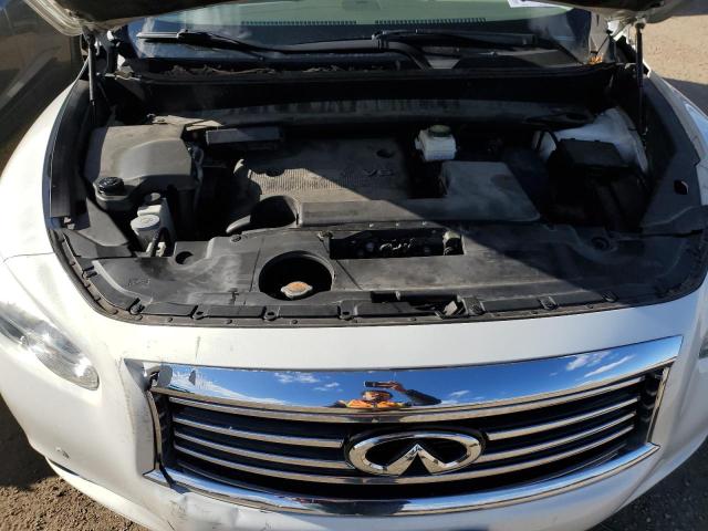 5N1AL0MM7EC552556 - 2014 INFINITI QX60 WHITE photo 11
