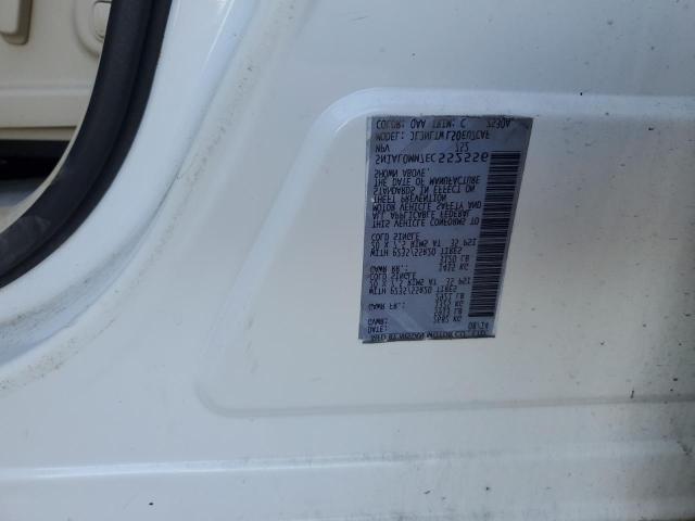 5N1AL0MM7EC552556 - 2014 INFINITI QX60 WHITE photo 12