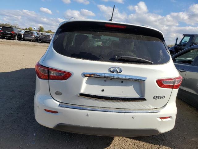 5N1AL0MM7EC552556 - 2014 INFINITI QX60 WHITE photo 6