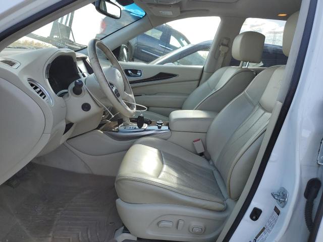 5N1AL0MM7EC552556 - 2014 INFINITI QX60 WHITE photo 7