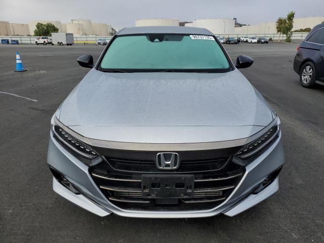 1HGCV1F39NA123532 - 2022 HONDA ACCORD SPORT Gümüş foto 5
