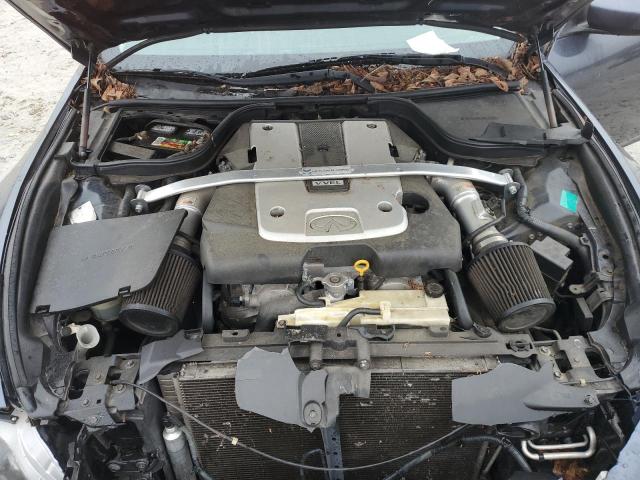 JNKCV64E39M602807 - 2009 INFINITI G37 BASE Серый фото 11