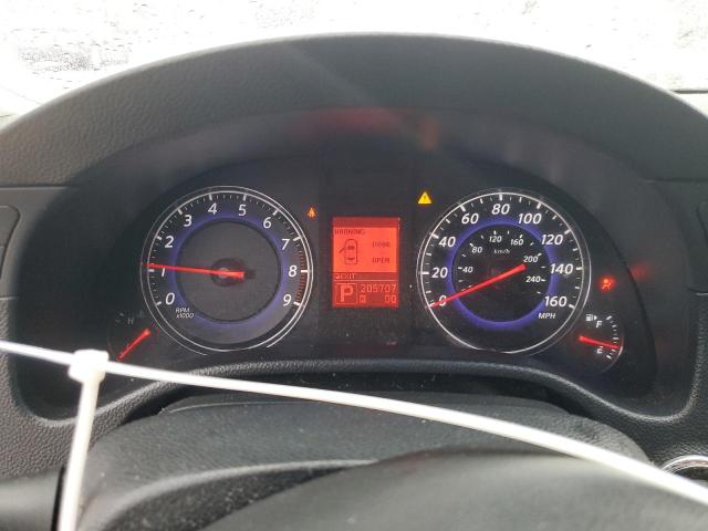 JNKCV64E39M602807 - 2009 INFINITI G37 BASE Серый фото 9