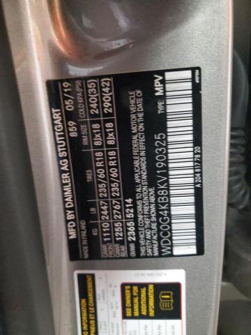 WDC0G4KB8KV190325 - 2019 MERCEDES-BENZ GLC 300 4MATIC SILVER photo 13