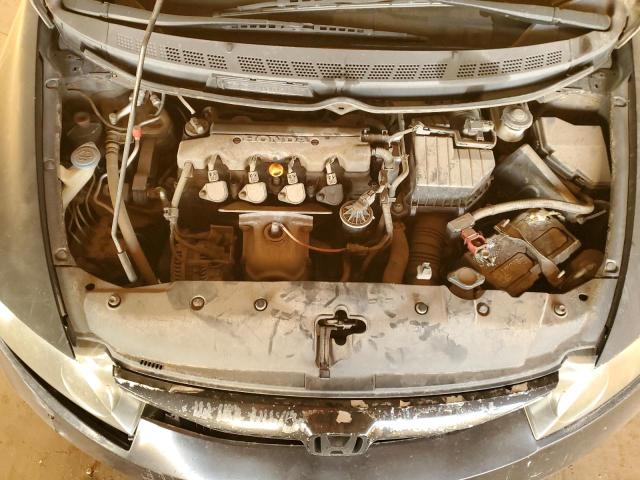 2HGFA16599H515797 - 2009 HONDA CIVIC LX შავი ფოტო 11