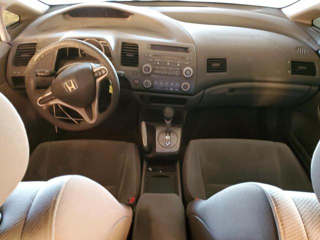 2HGFA16599H515797 - 2009 HONDA CIVIC LX შავი ფოტო 8