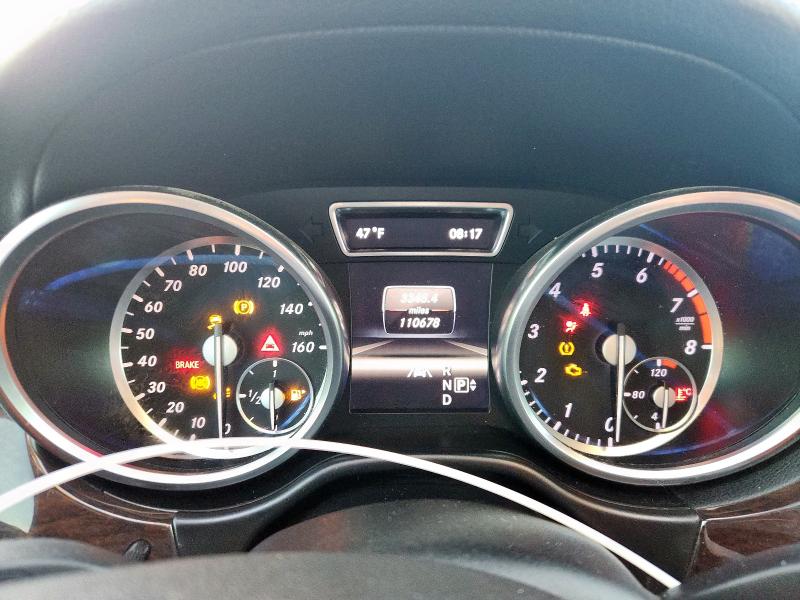 4JGDF7CEXDA206891 - 2013 MERCEDES-BENZ GL 450 4MATIC BLACK photo 9