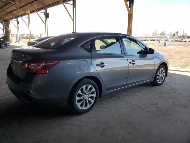 3N1AB7APXJY239598 - 2018 NISSAN SENTRA S GRAY photo 3