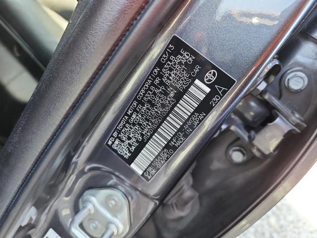 JTDKDTB35D1038443 - 2013 TOYOTA PRIUS C გრაფიტი ფოტო 12