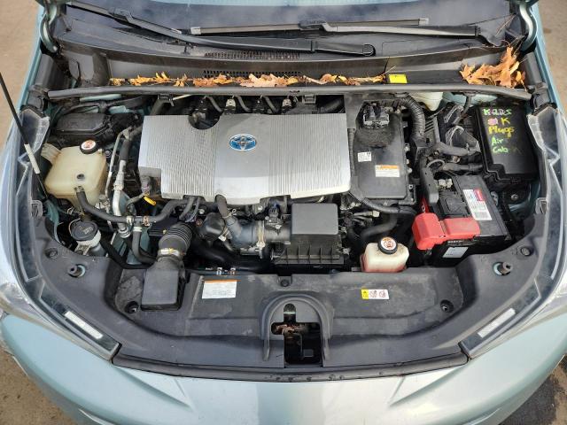 JTDKBRFU3J3062381 - 2018 TOYOTA PRIUS მწვანე ფოტო 11