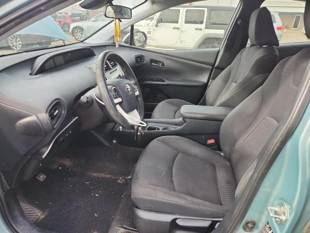 JTDKBRFU3J3062381 - 2018 TOYOTA PRIUS მწვანე ფოტო 7