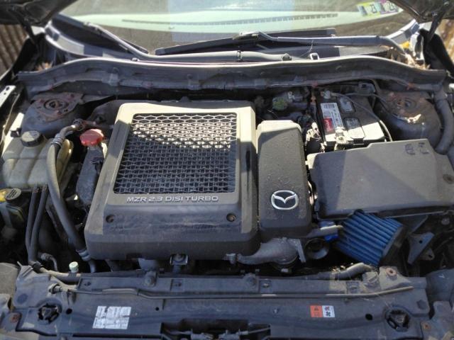 JM1BL1H44A1256277 - 2010 MAZDA SPEED 3 BLACK photo 7