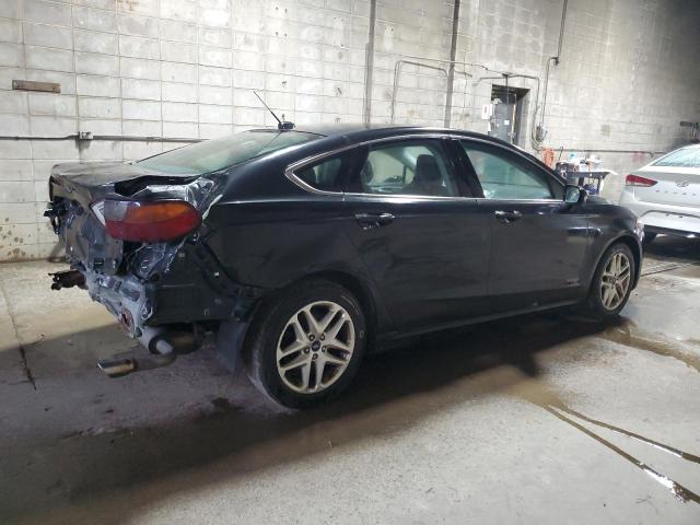 3FA6P0HR8DR181613 - 2013 FORD FUSION SE BLACK photo 3