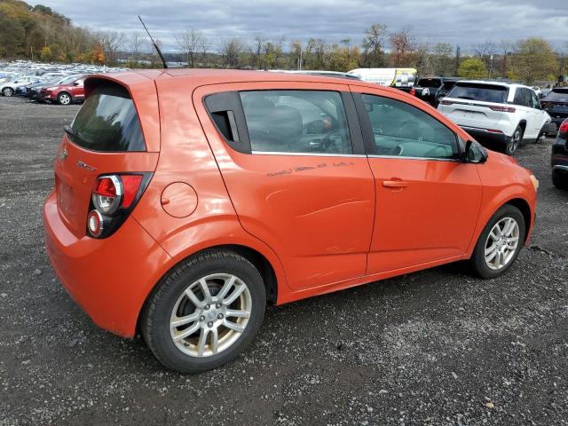 1G1JC6SG9D4206143 - 2013 CHEVROLET SONIC LT ORANGE photo 3
