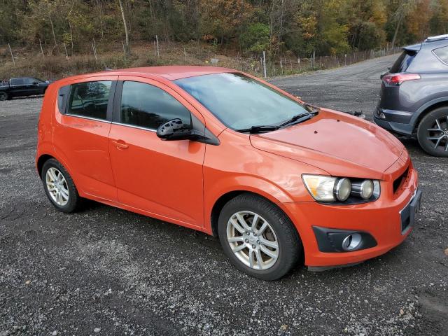 1G1JC6SG9D4206143 - 2013 CHEVROLET SONIC LT ORANGE photo 4