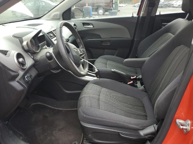 1G1JC6SG9D4206143 - 2013 CHEVROLET SONIC LT ORANGE photo 7