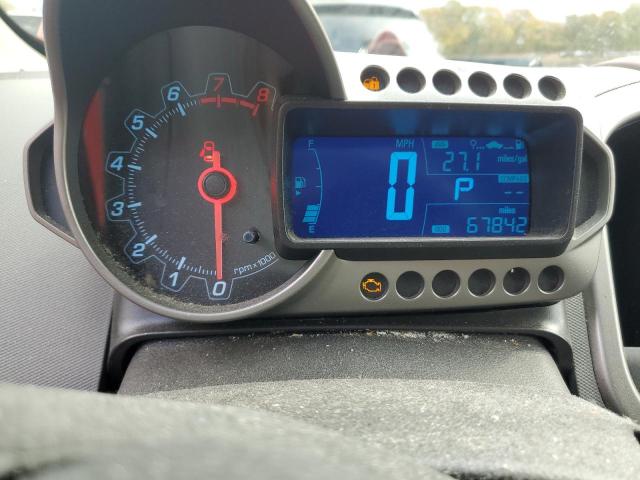 1G1JC6SG9D4206143 - 2013 CHEVROLET SONIC LT ORANGE photo 9