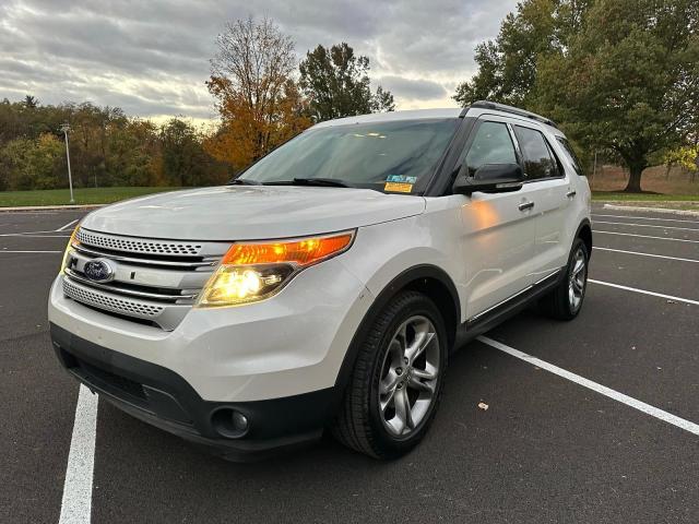 1FM5K8D82EGC54267 - 2014 FORD EXPLORER XLT WHITE photo 2
