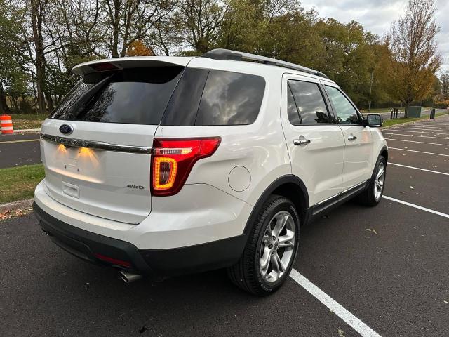 1FM5K8D82EGC54267 - 2014 FORD EXPLORER XLT WHITE photo 4