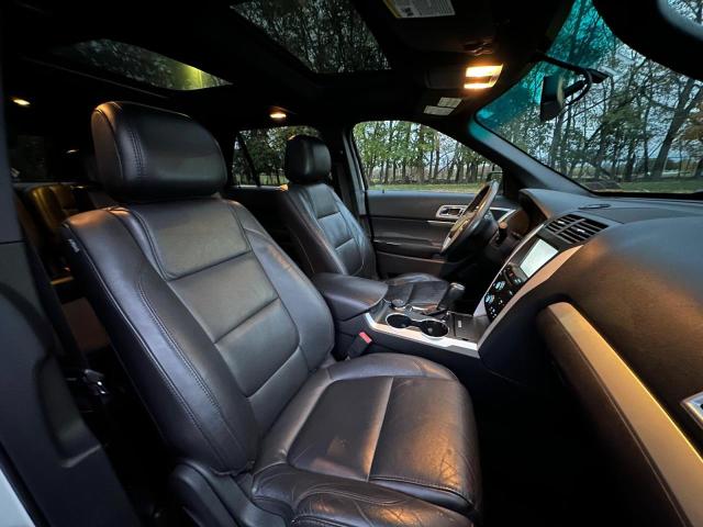 1FM5K8D82EGC54267 - 2014 FORD EXPLORER XLT WHITE photo 5