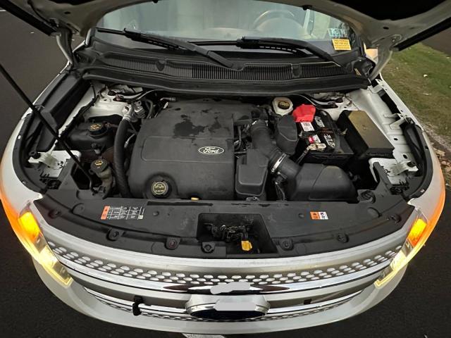 1FM5K8D82EGC54267 - 2014 FORD EXPLORER XLT WHITE photo 7