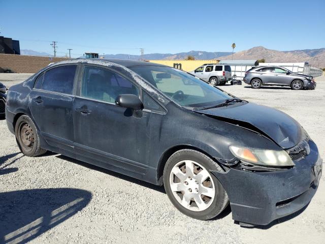2HGFA1F53BH543228 - 2011 HONDA CIVIC LX BLACK photo 4