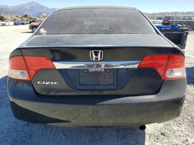 2HGFA1F53BH543228 - 2011 HONDA CIVIC LX BLACK photo 6