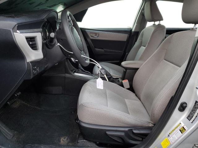 5YFBURHE5GP520910 - 2016 TOYOTA COROLLA L 银色 照片 7