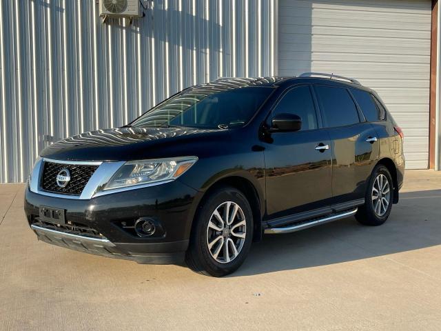 5N1AR2MN6EC733487 - 2014 NISSAN PATHFINDER S BLACK photo 2