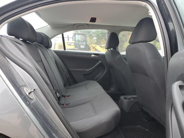 3VW2K7AJ5BM093825 - 2011 VOLKSWAGEN JETTA BASE GRAY photo 10
