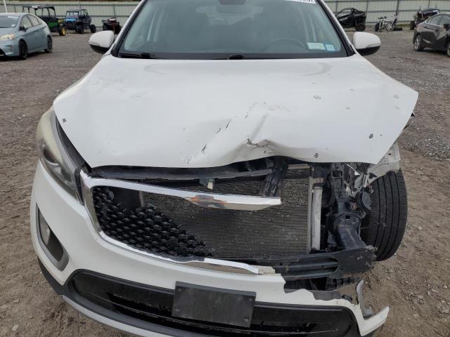 5XYPHDA56JG395886 - 2018 KIA SORENTO EX Білий фото 12