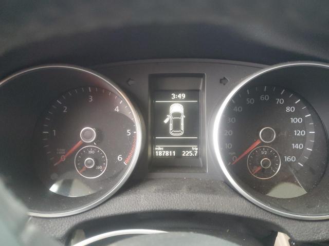 3VWPL7AJ6CM615639 - 2012 VOLKSWAGEN JETTA TDI WHITE photo 9