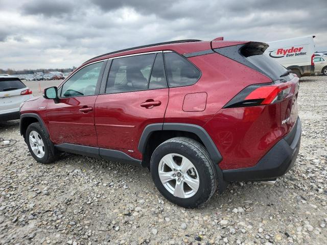2T3MWRFV8MW120489 - 2021 TOYOTA RAV4 LE BURGUNDY photo 2