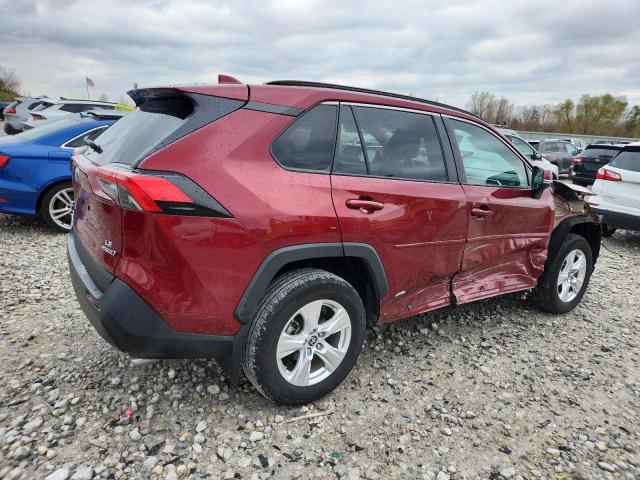 2T3MWRFV8MW120489 - 2021 TOYOTA RAV4 LE BURGUNDY photo 3