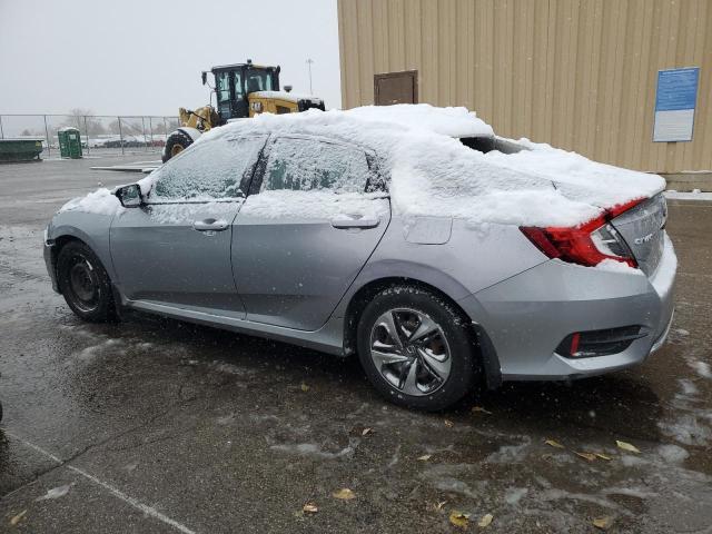 2HGFC2F67KH593929 - 2019 HONDA CIVIC LX Silber Foto 2