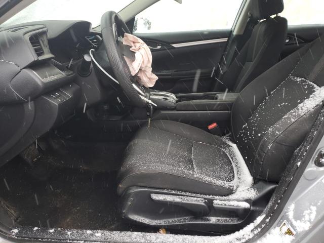 2HGFC2F67KH593929 - 2019 HONDA CIVIC LX Silber Foto 7
