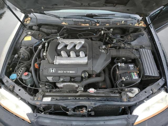 1HGCG16552A053695 - 2002 HONDA ACCORD EX BLACK photo 11