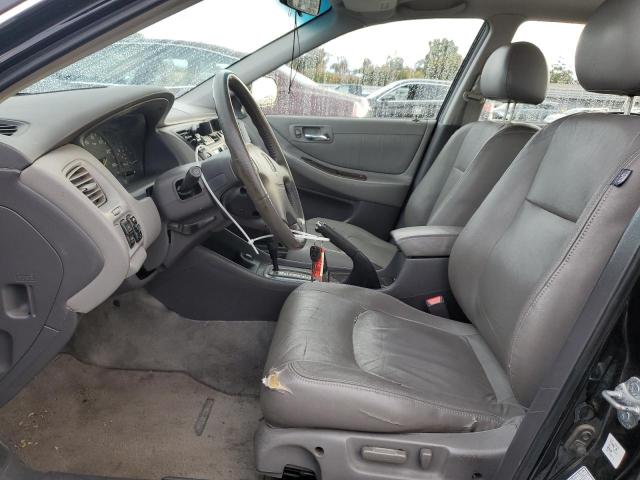 1HGCG16552A053695 - 2002 HONDA ACCORD EX BLACK photo 7