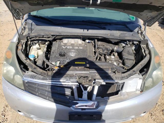 5N1BV28U68N111725 - 2008 NISSAN QUEST S SILVER photo 12