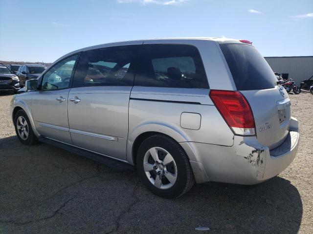 5N1BV28U68N111725 - 2008 NISSAN QUEST S SILVER photo 2