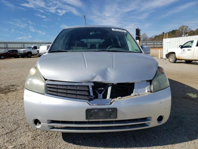 5N1BV28U68N111725 - 2008 NISSAN QUEST S SILVER photo 5