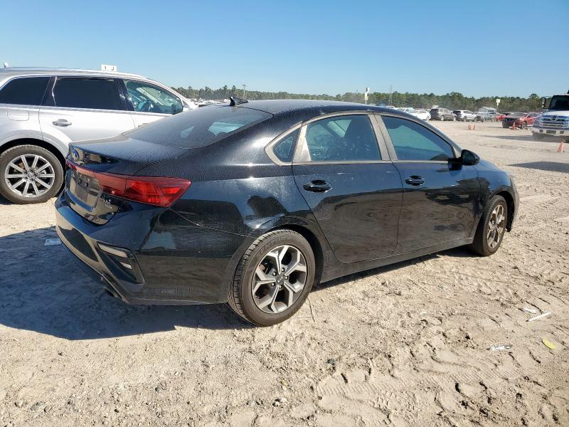 3KPF24AD3KE055873 - 2019 KIA FORTE FE BLACK photo 3