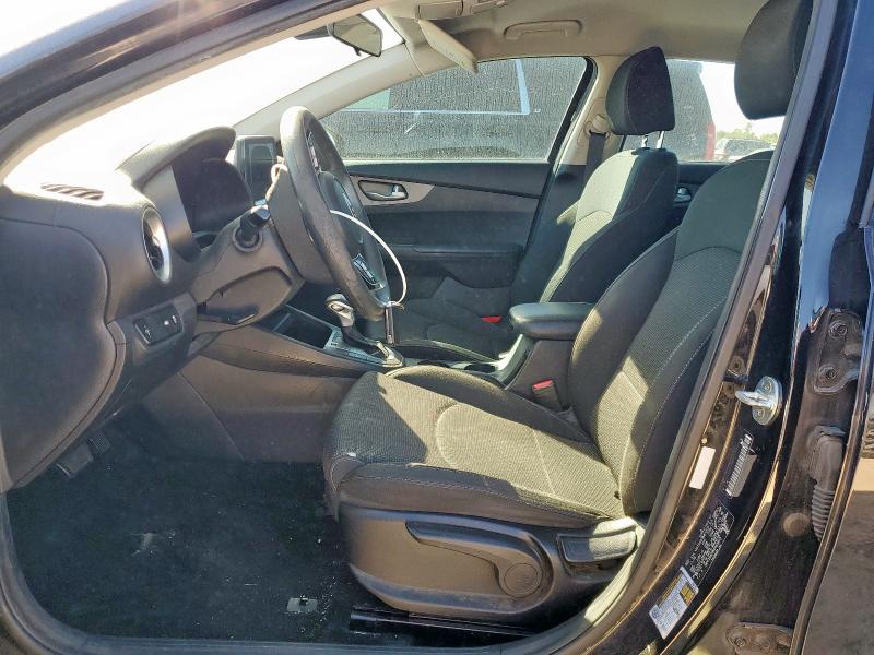 3KPF24AD3KE055873 - 2019 KIA FORTE FE BLACK photo 7