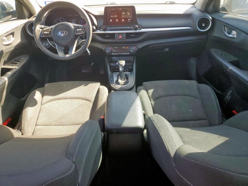 3KPF24AD3KE055873 - 2019 KIA FORTE FE BLACK photo 8