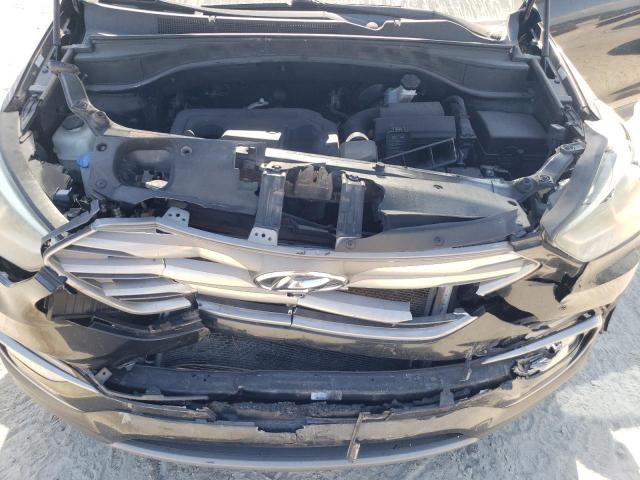5XYZU3LB4HG465963 - 2017 HYUNDAI SANTA FE S BLACK photo 12