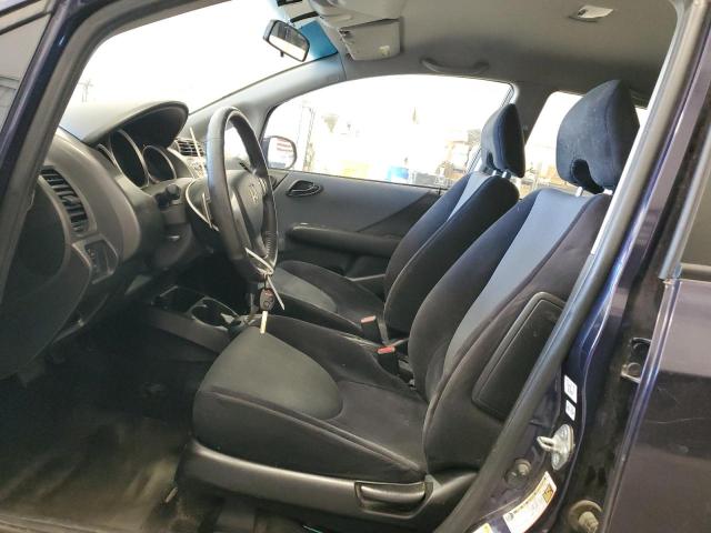 JHMGD38668S016988 - 2008 HONDA FIT SPORT BLUE photo 7
