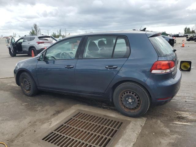 WVWDB7AJ0EW003772 - 2014 VOLKSWAGEN GOLF BLUE photo 2